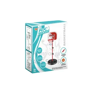 Kids Adjustable Basketball Set