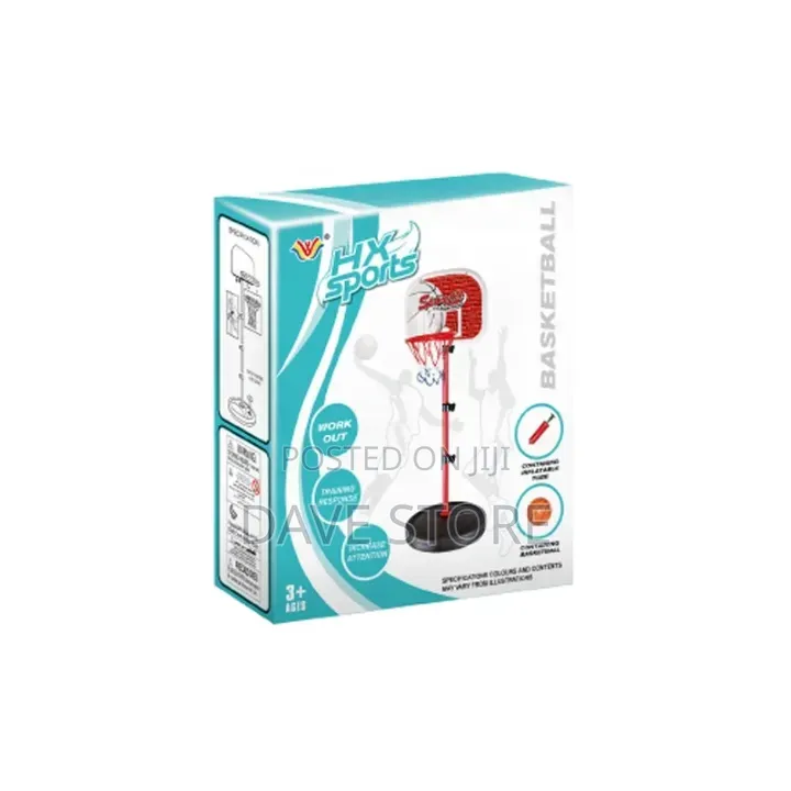 Kids Adjustable Basketball Set