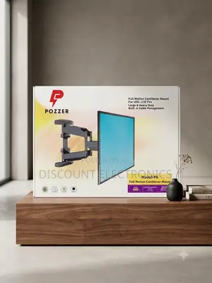 Pozzer Model-P6 32-86”Heavy Duty Full Motion Cantilever Tv Wall Mount