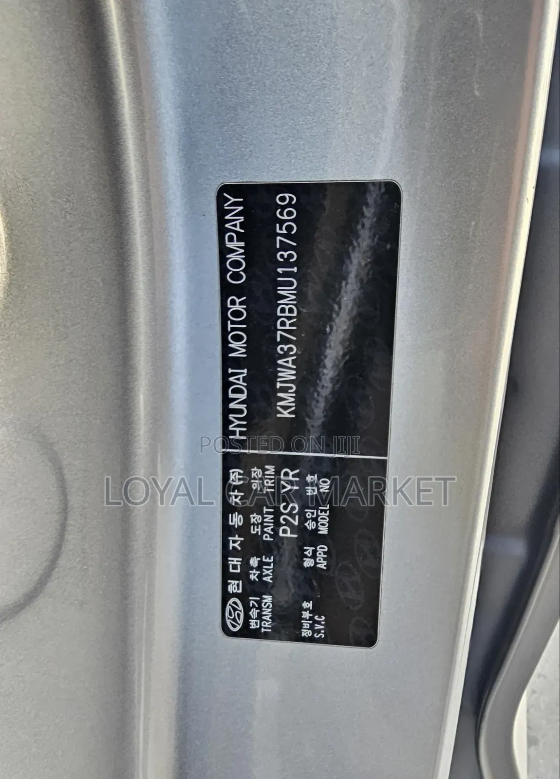Hyundai H1 2020 Silver