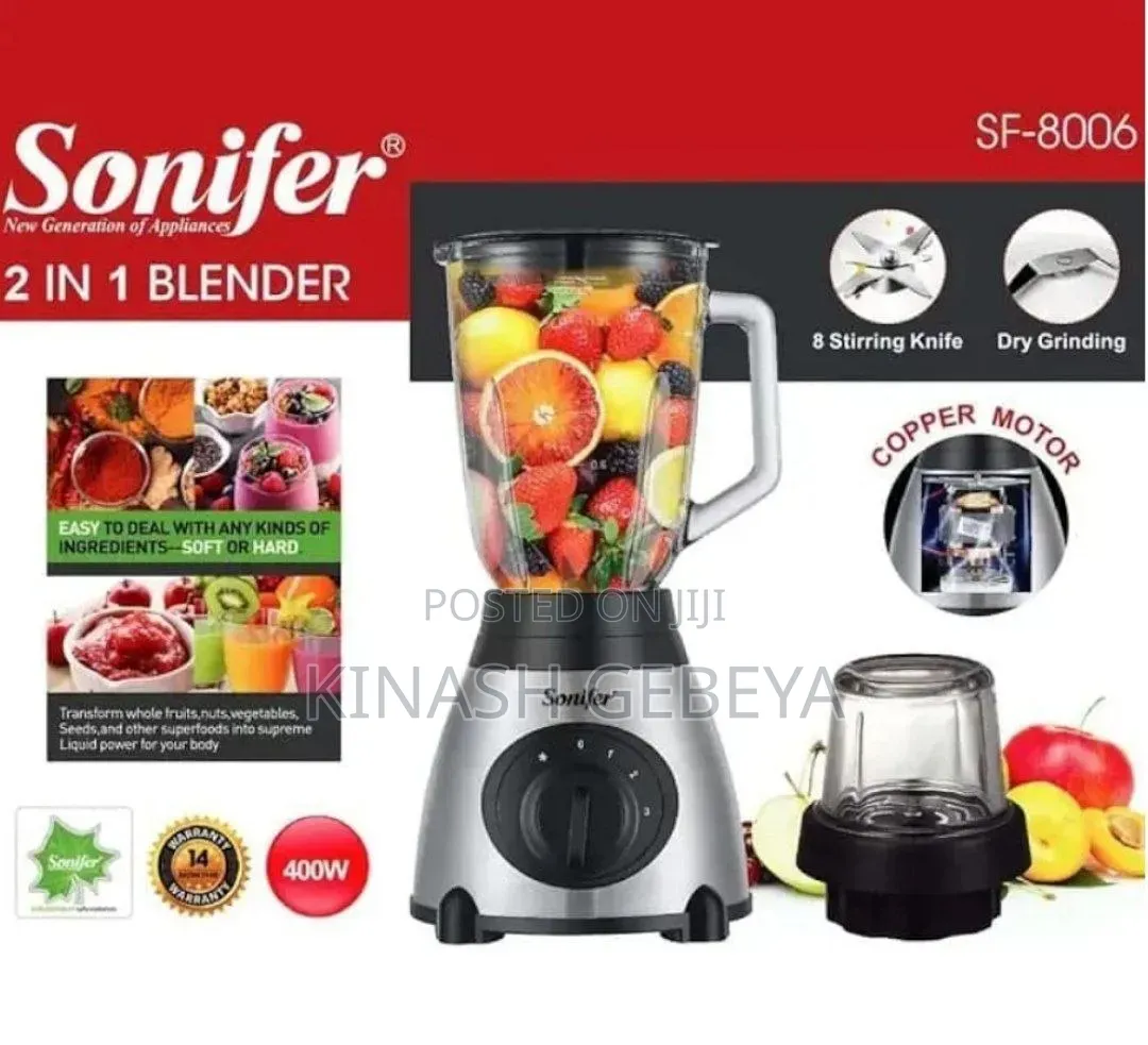 Sonifer 2in1 High Quality Blender