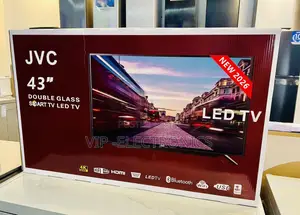 JVC Tv 43-Inch Double Glass Smart Led Tv.