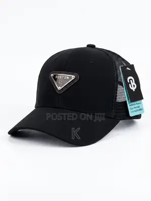 Black Mesh Style Baseball Cap