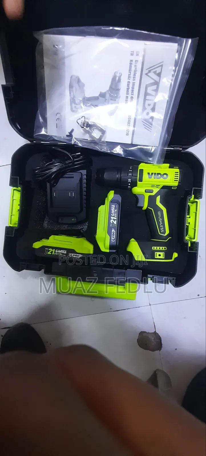Vido Charger Dirl 21 v 60/N.M