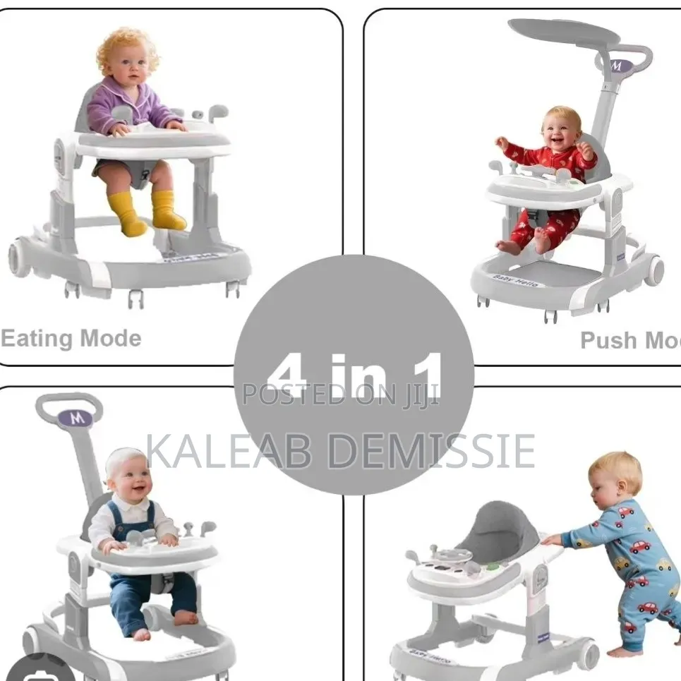 Baby Walkers ጄሬሎ Multi-Functional Baby Walker