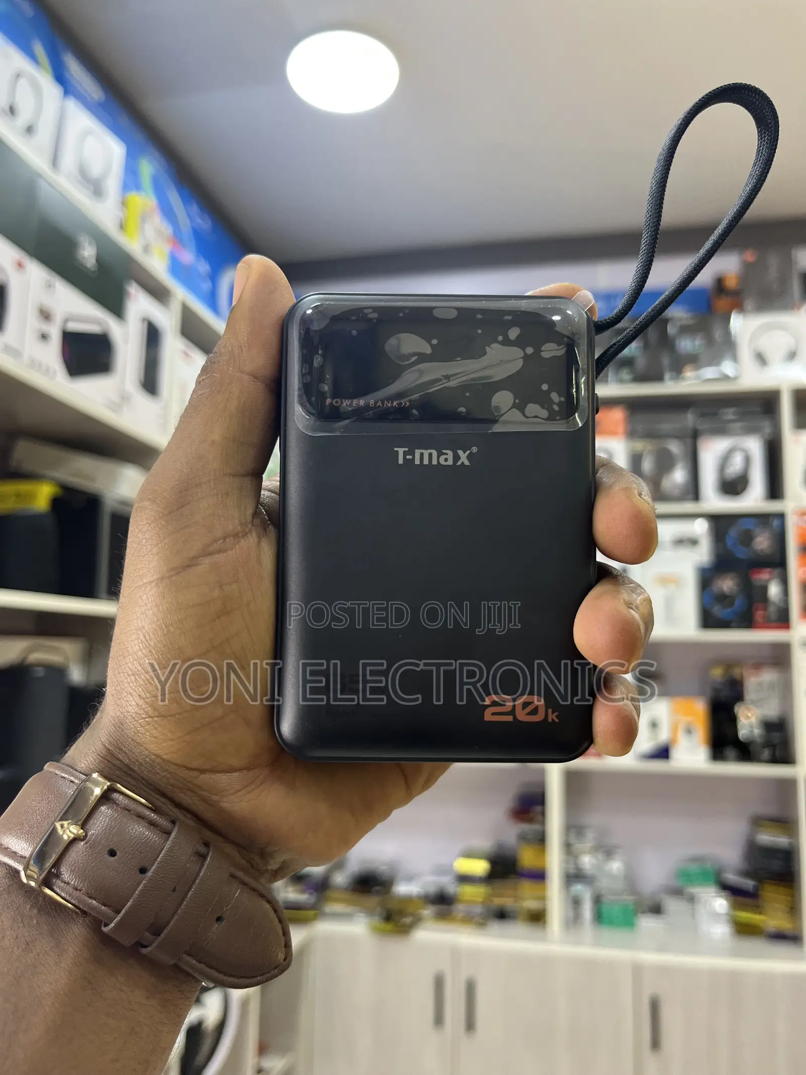 T-Max TPB-23 20,000mah 65w Fast Charging Power Bank