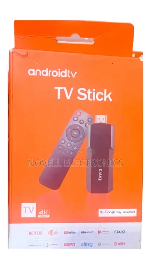 አዲስ Android Tv Stick ከሪሞት ጋር