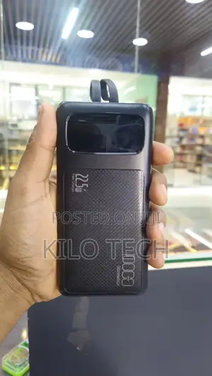 T-Max TPB-11 10000mah Power Bank – 22.5w Fast Charge Built in Cable