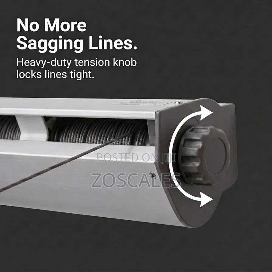 5 Line Retractable Clothesline