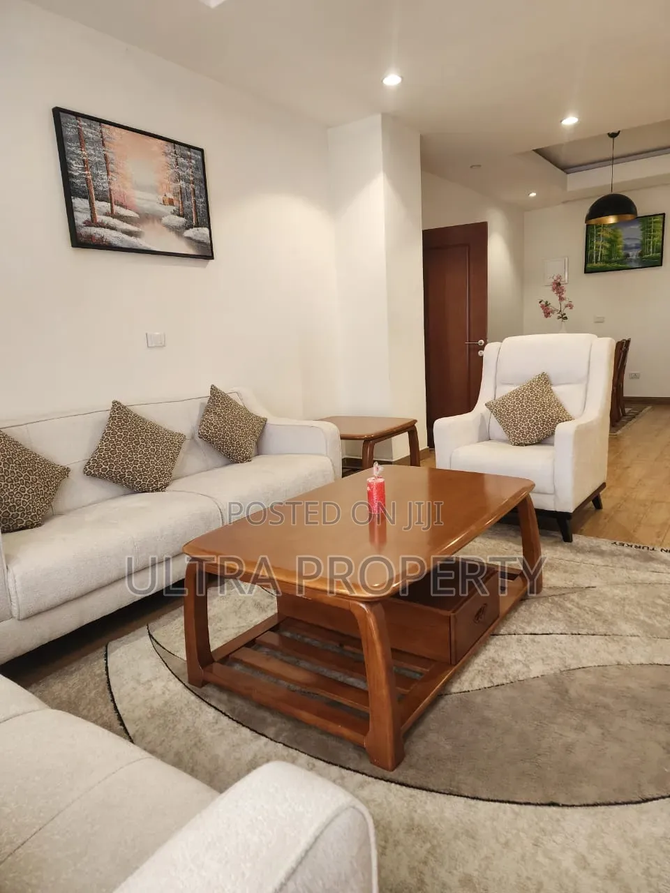 Furnished 3bdrm Apartment in Bole for rent