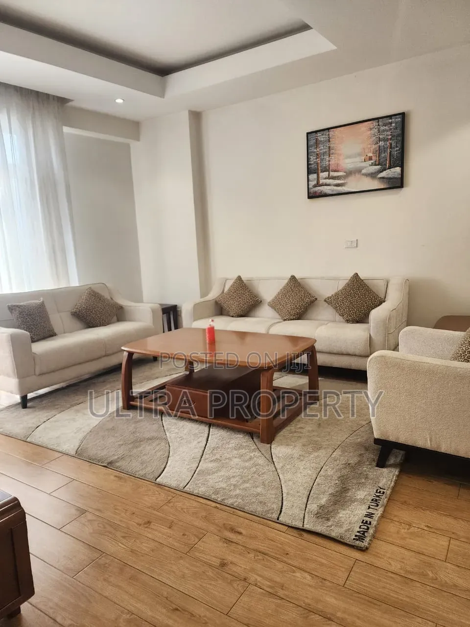Furnished 3bdrm Apartment in Bole for rent