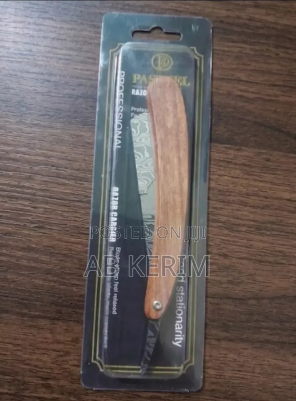 Professional Pasteel Handle Straight Razor