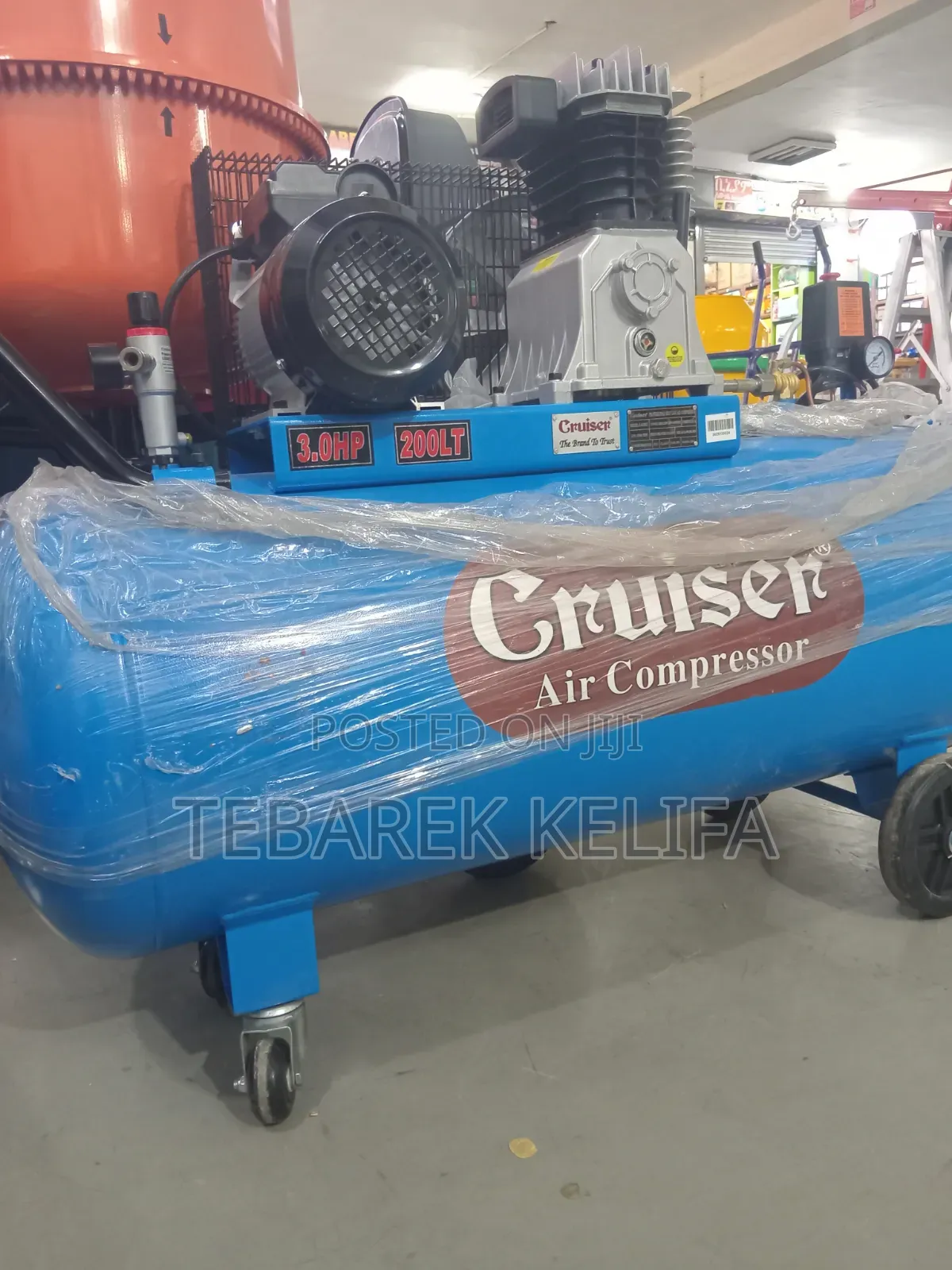 Cruiser Belt Link Air Copressor 200lt