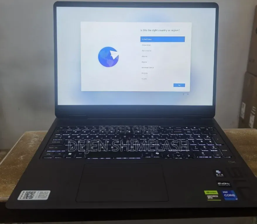 New Laptop HP Omen 16 16GB Intel Core i7 SSD 1T