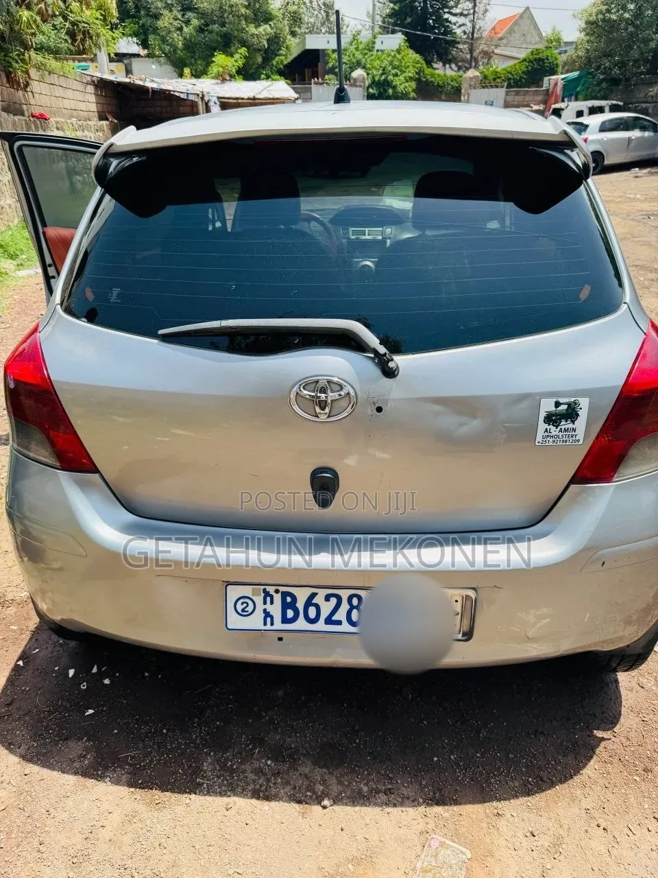 Toyota Yaris 2010 Gray