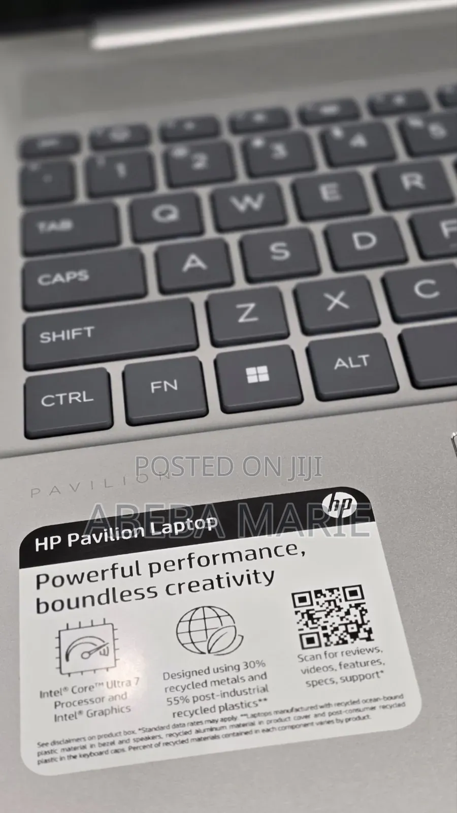 New Laptop HP Pavilion 15 16GB Intel Core Ultra 7 SSD 512GB