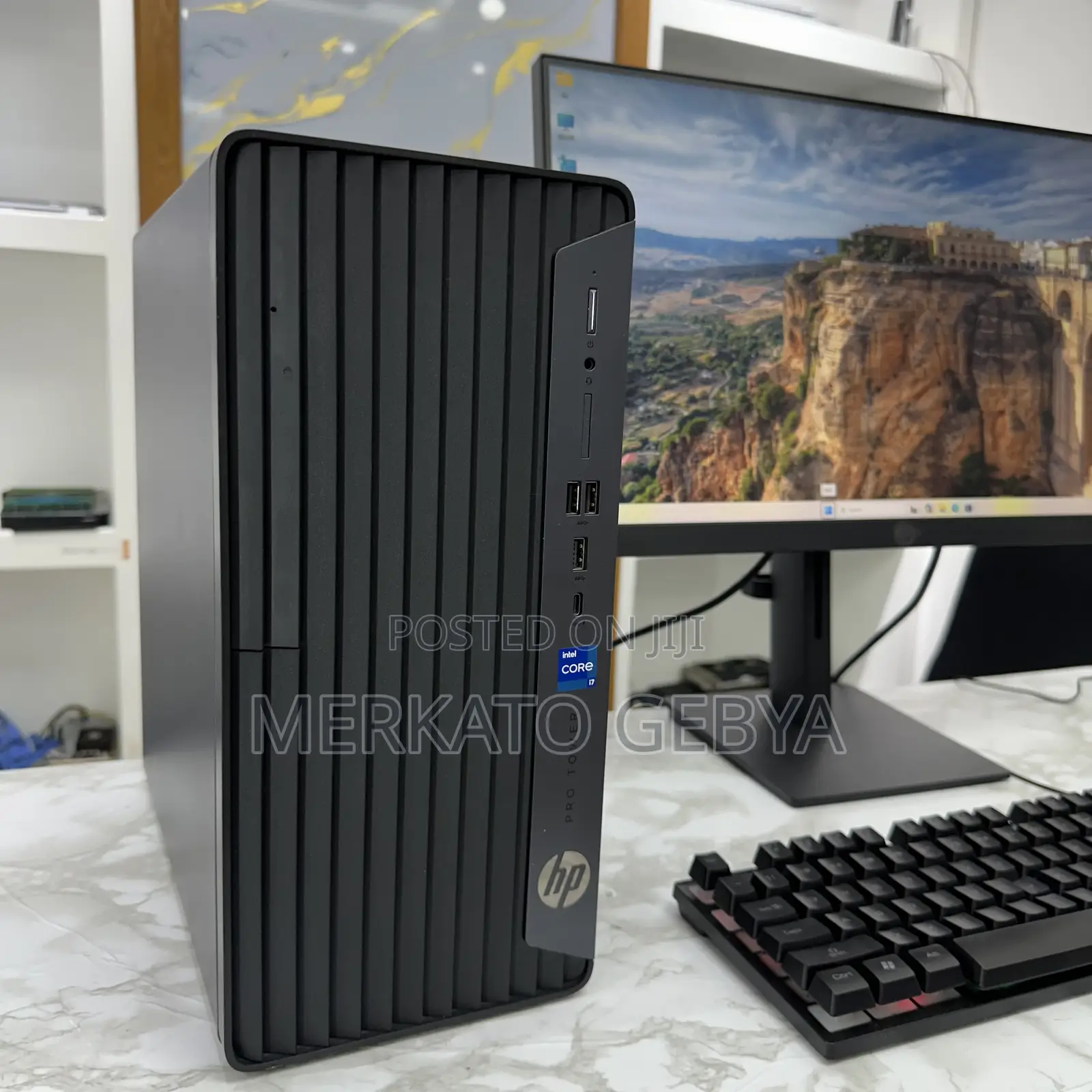 New Desktop Computer HP Pro 400 G9 8GB Intel Core i7 SSD 512GB