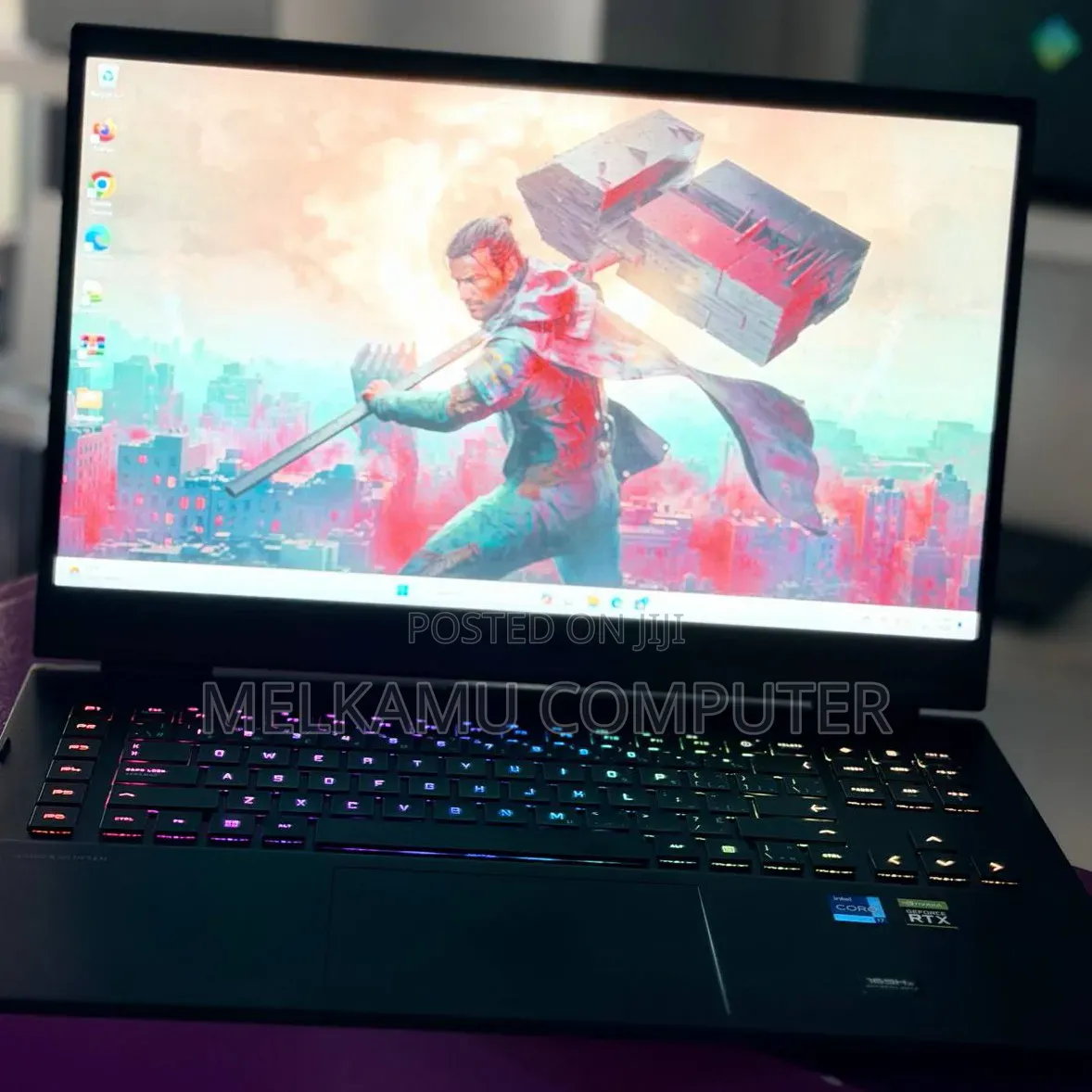 New Laptop HP Omen 17 16GB Intel Core i7 SSD 1T