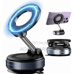 .Wireless Charging Vacuum Suction Phone Holder.