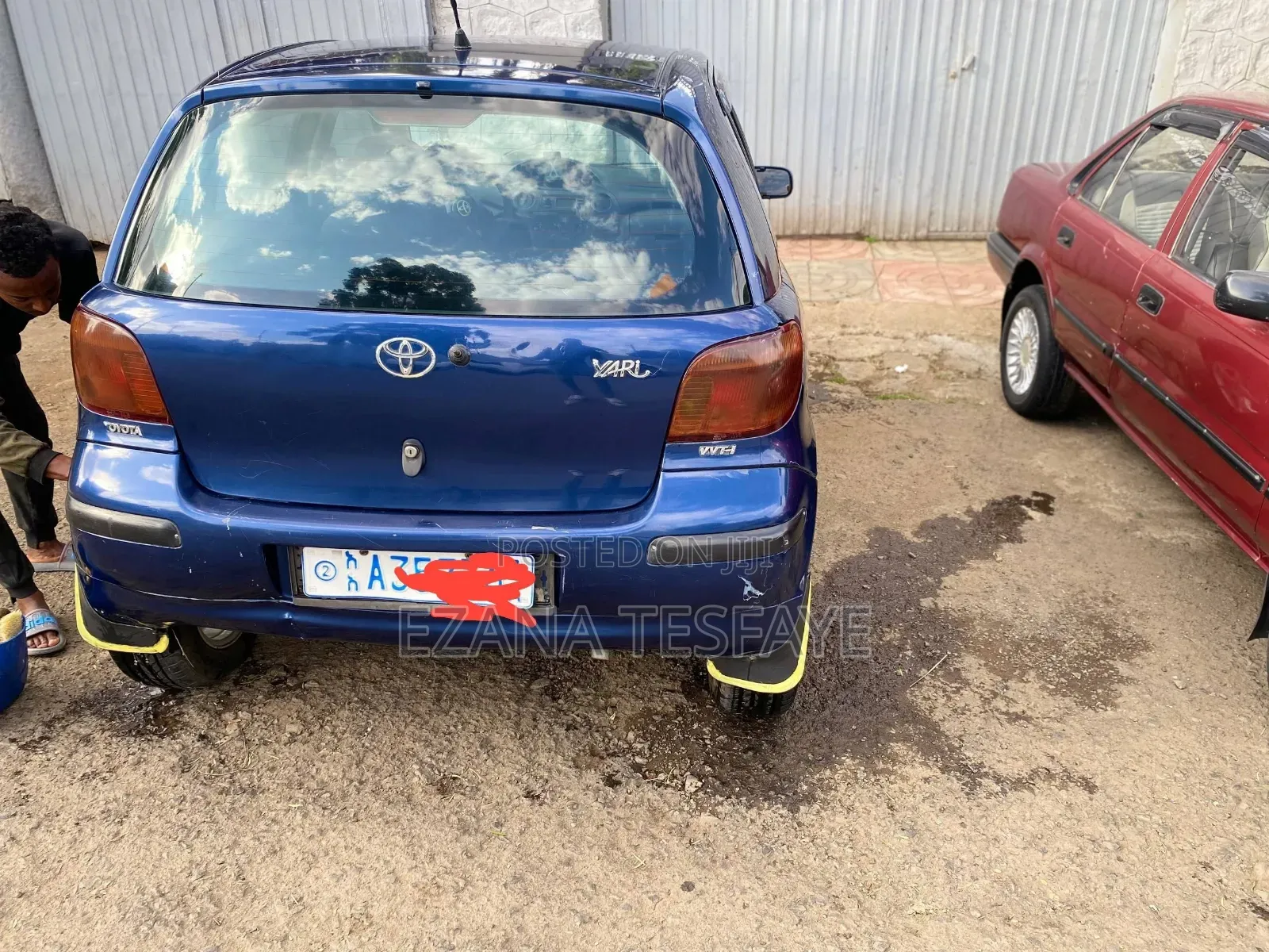 Toyota Vitz 2003 Blue