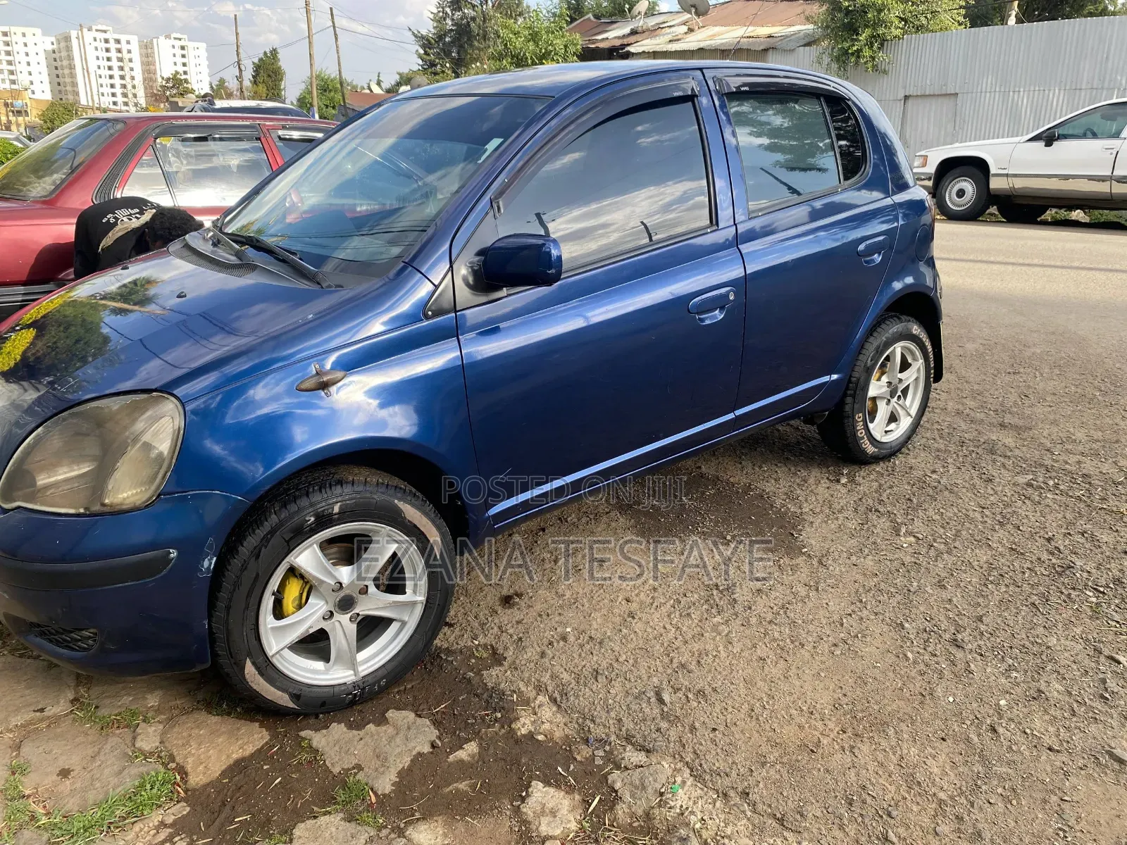 Toyota Vitz 2003 Blue