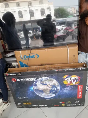 Salvdoor Smart Tv 55 Inch Andraid Doubel 2025quality Hifi