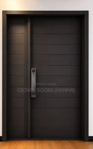 Crown Wooden Door for Main Gates
