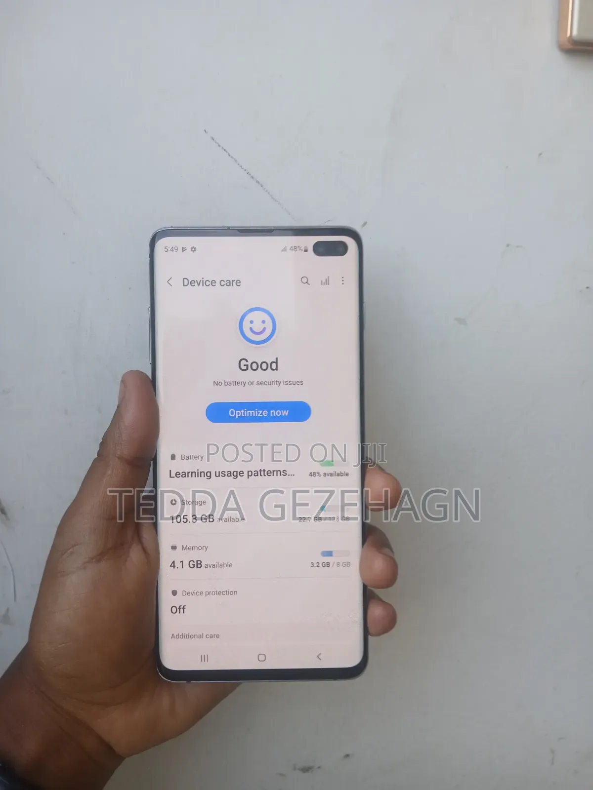 Samsung Galaxy S10 Plus 128 GB Black