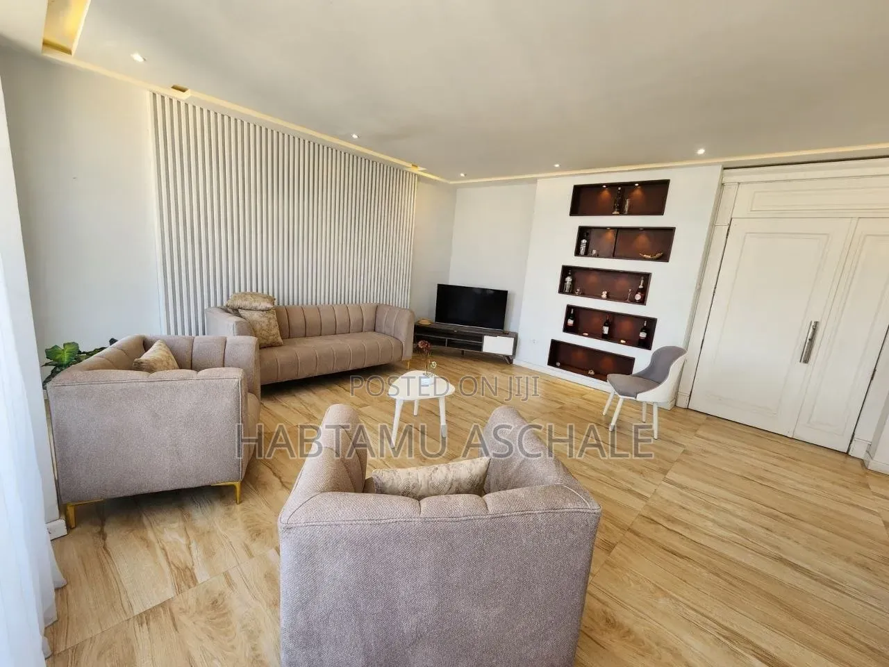 Furnished 3bdrm Apartment in Bole for rent