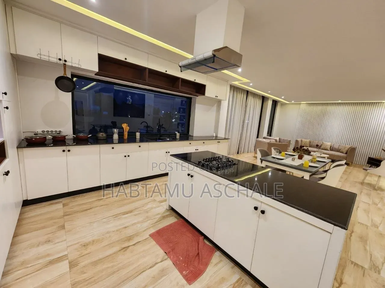 Furnished 3bdrm Apartment in Bole for rent