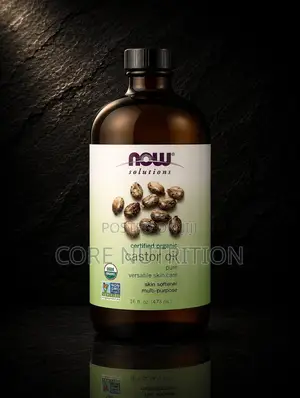 Now Organic Castor Oil 473ml