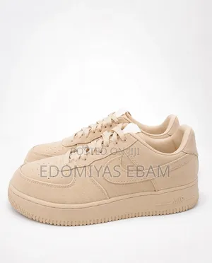 Nike Air Force 1 Canvas Beige