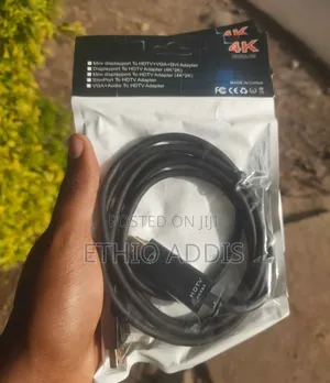 Display Port to Hdmi Cable 1.8m