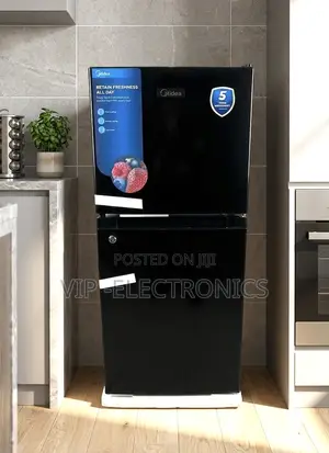 Midea Double-Door Compact Refrigerator 187