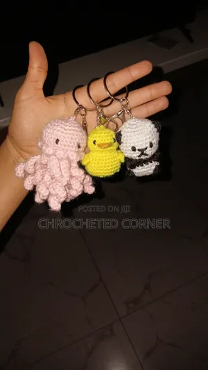 Cute Handmade Crochet Keychains / Amigurumi Plush Toy