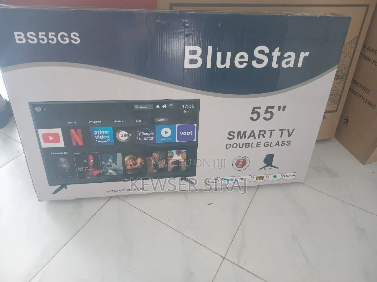 Blue Star 55inch Tv Smart Android