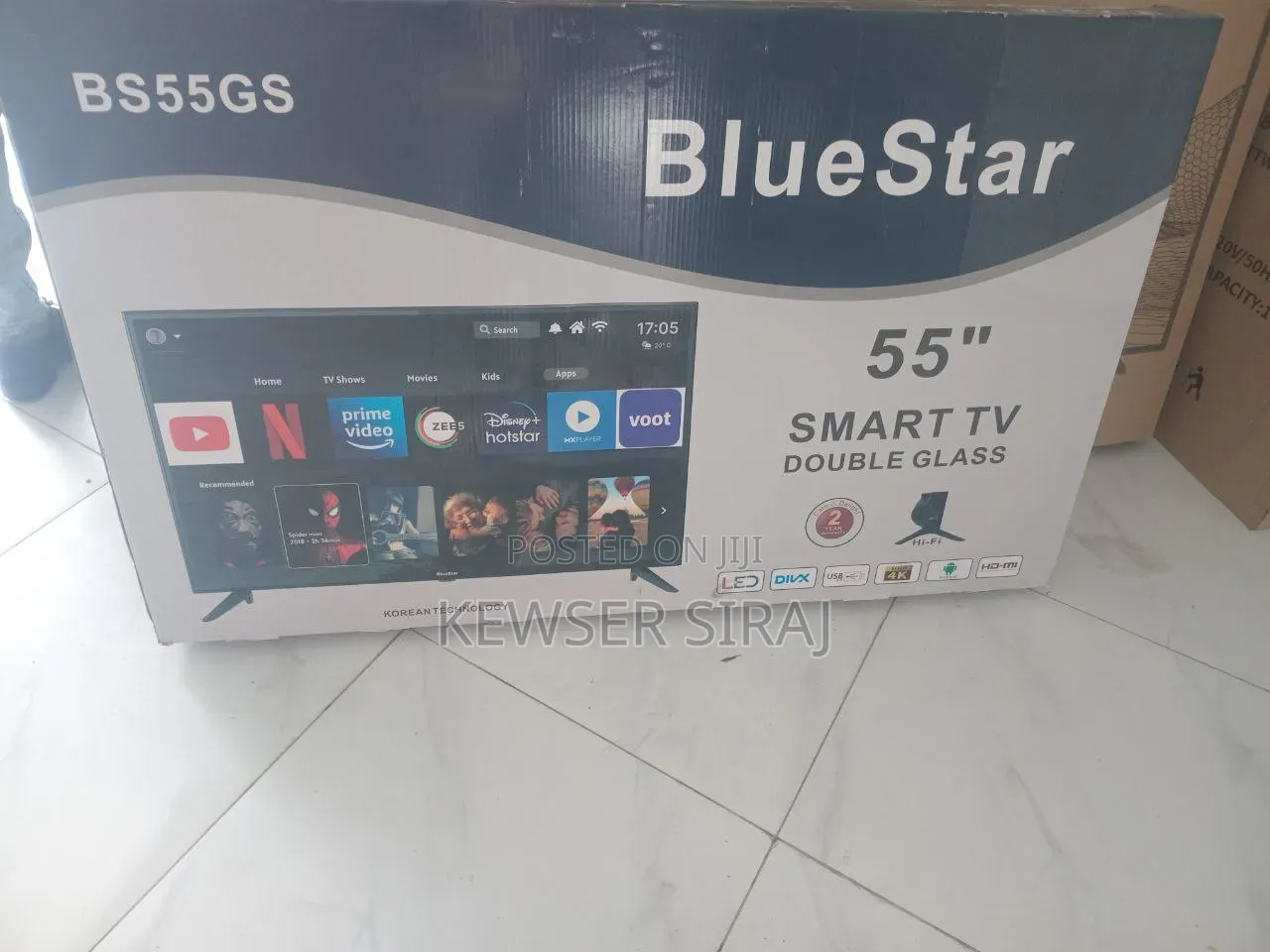 Blue Star 55inch Tv Smart Android