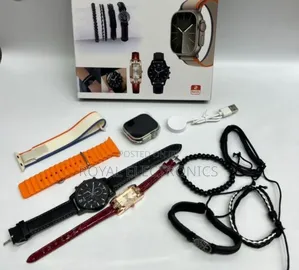 Smart Watch ጨምሮ 2 ሰዓቶች የያዘ Premium Gift Full Sets