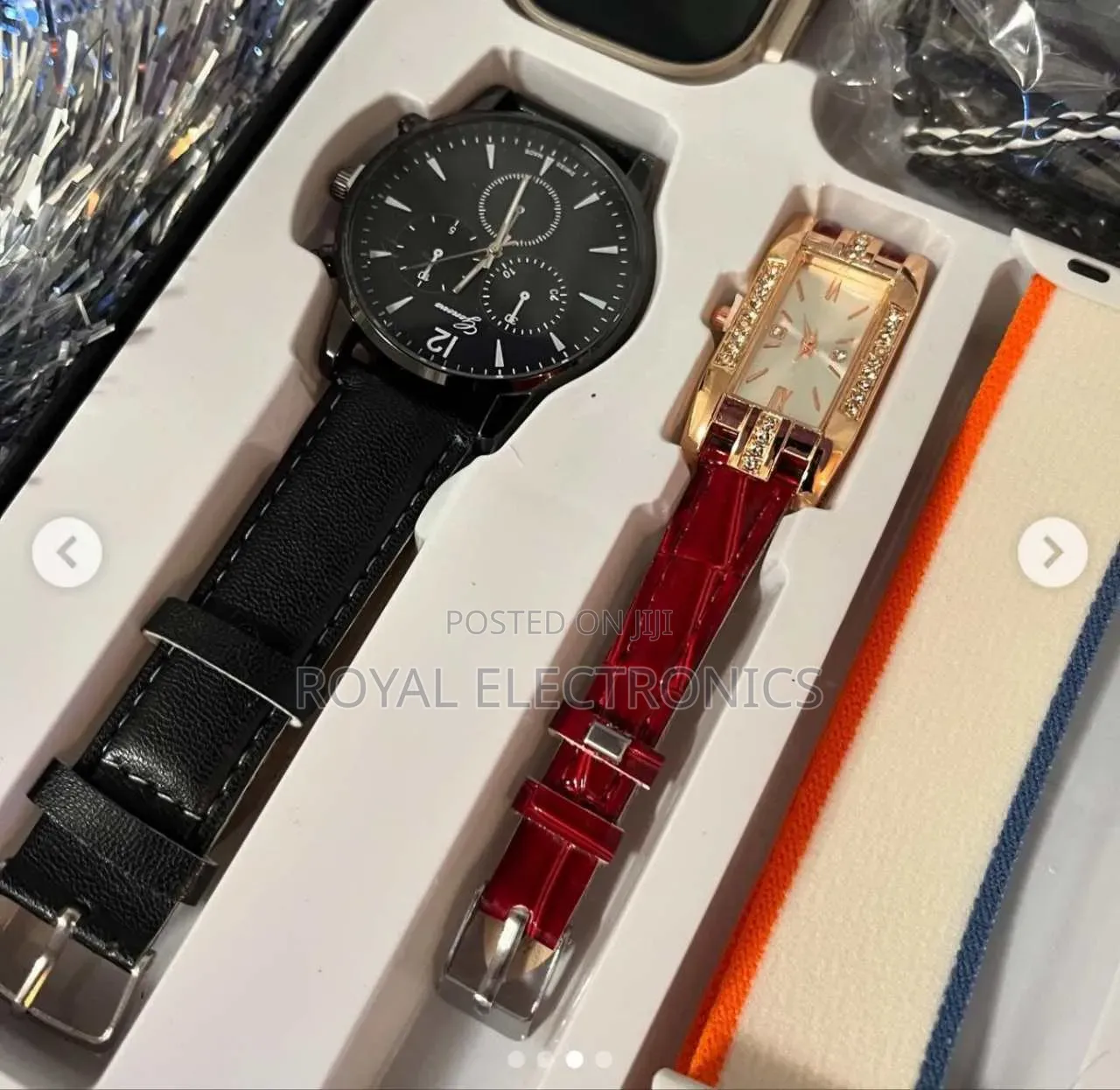 Smart Watch + 2 Watches + 2 Straps + Braclets