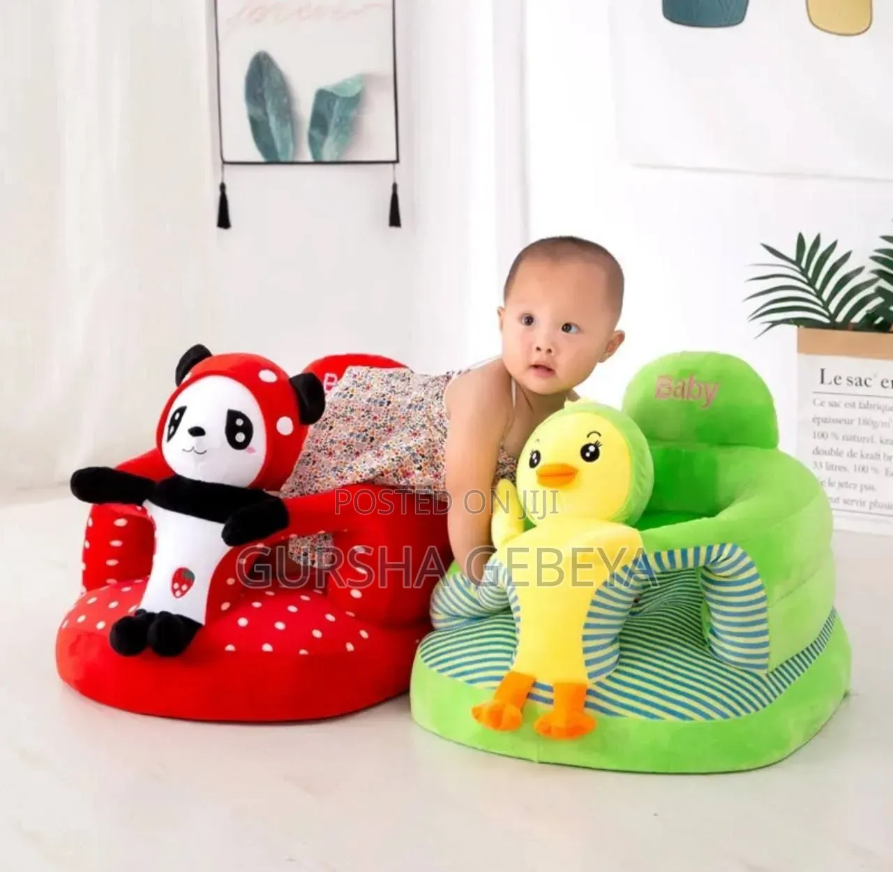 Kids Plush Sofa (Baby Sitting Chair)