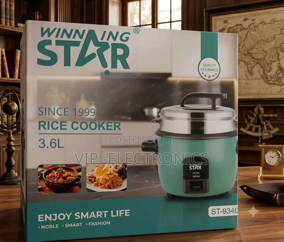 Winning Star 3.6l Rice Cooker. Designed for Convenience