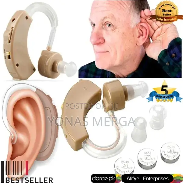 Hearing Aid//Ear Sound Amplifier爻凸operated: Easy to Operate Battery