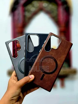 Samsung Galaxy S23–S26 Ultra Leather Magsafe Case
