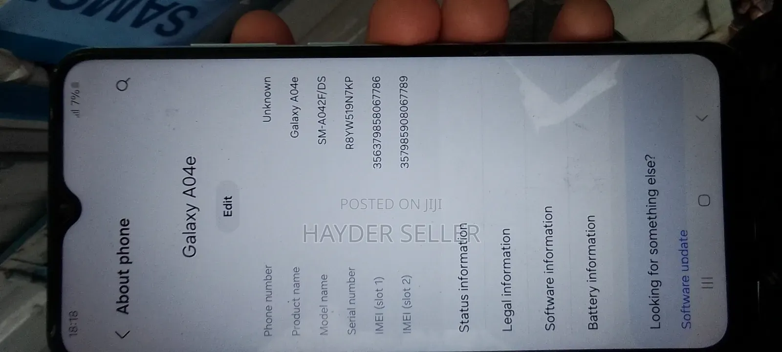 Samsung Galaxy A04e 64 GB Blue