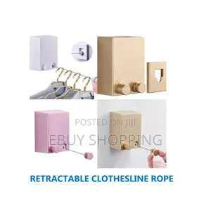 4.2m Stainless Steel Retractable Drying Line for Indoor Outdoor Use