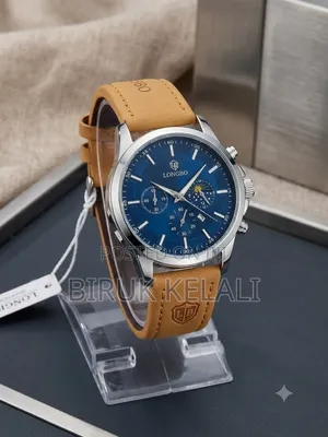 Longbo Quartz Watch Features a Blue Chronograph Dial Paired