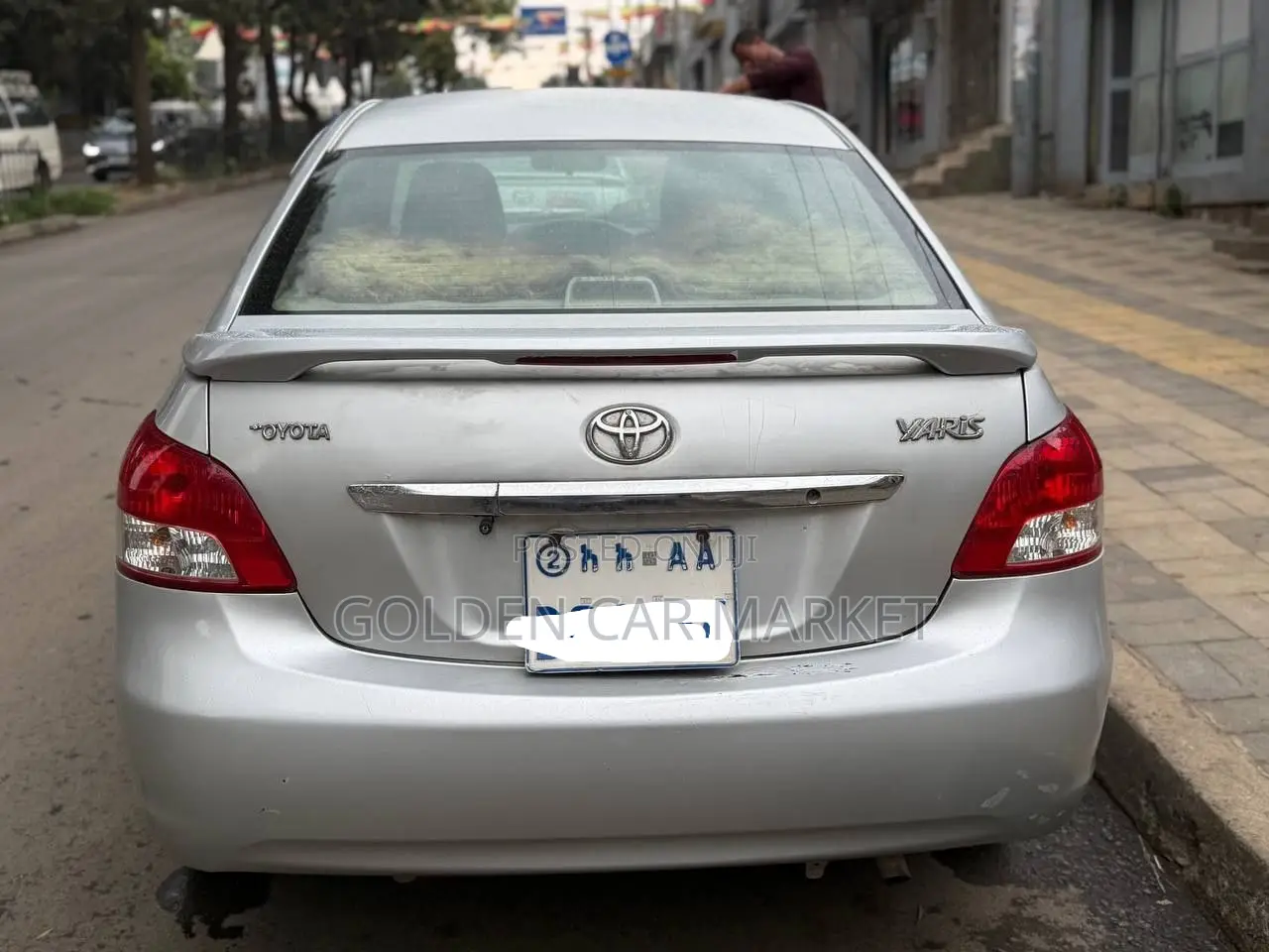 Toyota Belta 2007 Silver