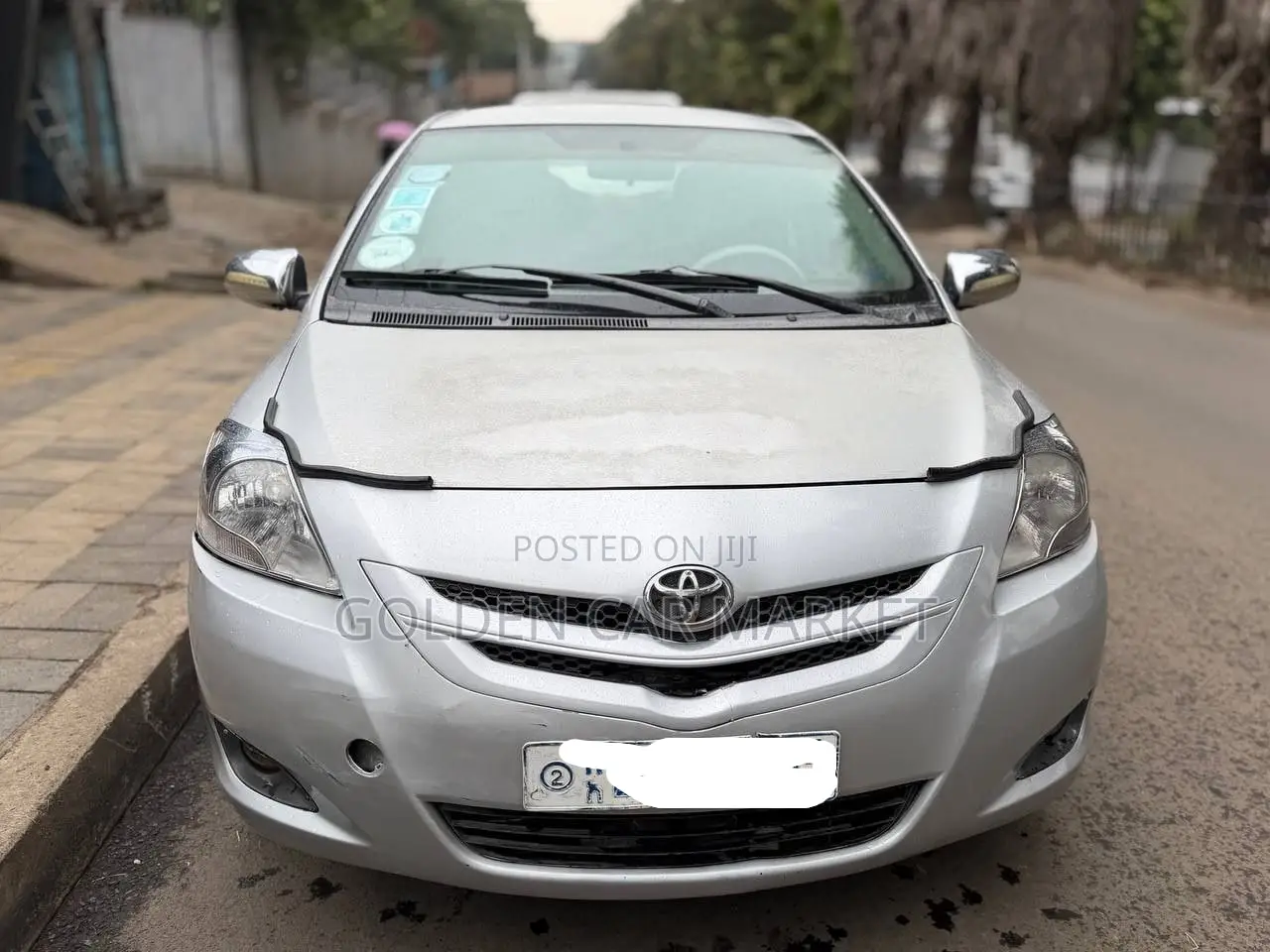 Toyota Belta 2007 Silver