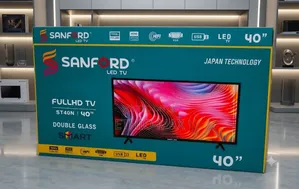 Sanford 40" Smart Android Tv – Double Glass Design