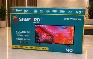 Sanford 40" Smart Android Tv – Double Glass Design